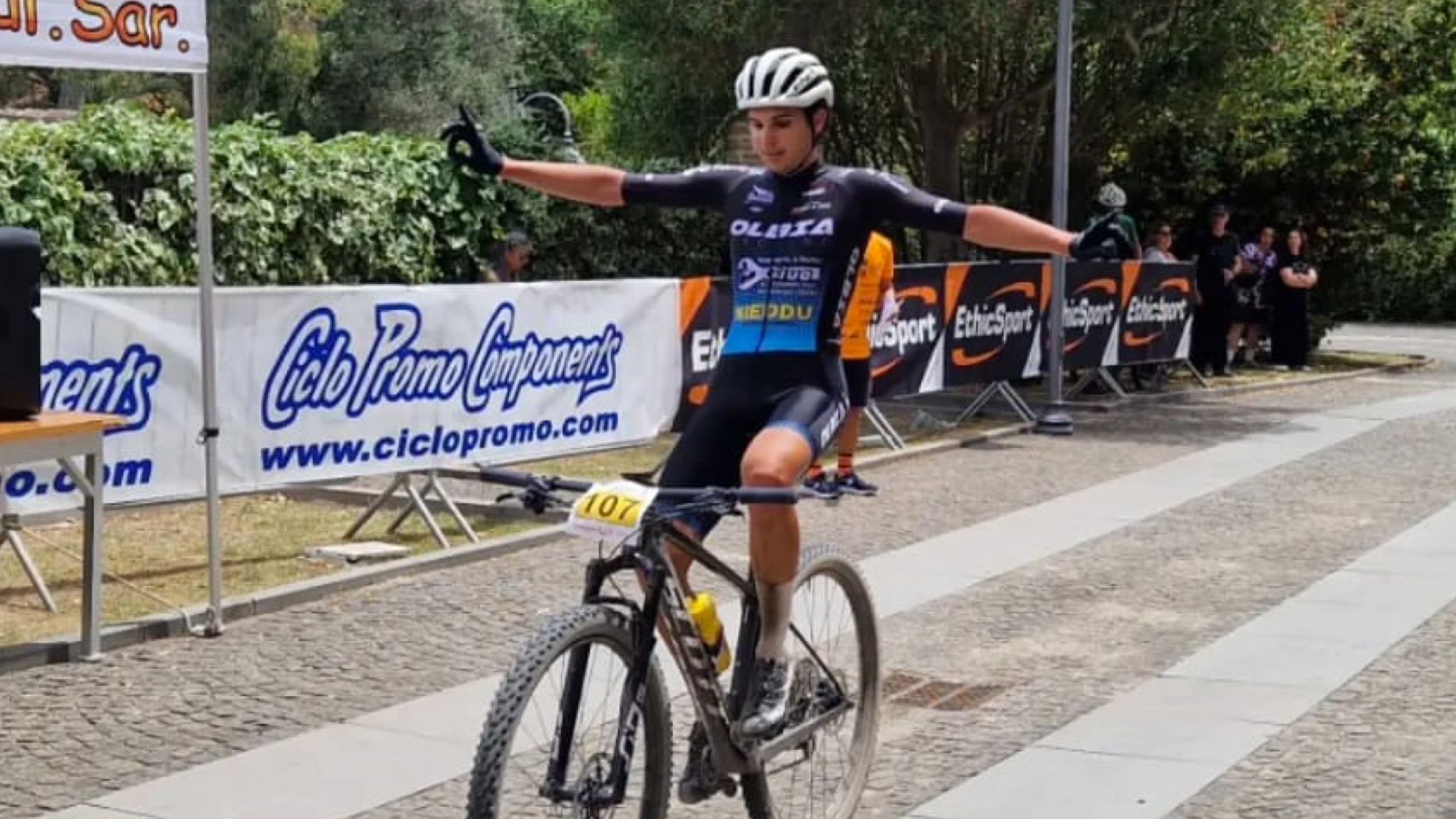 Olbia Cycling: l'atleta olbiese Michael Giua vince il Campionato Regionale Cross Country