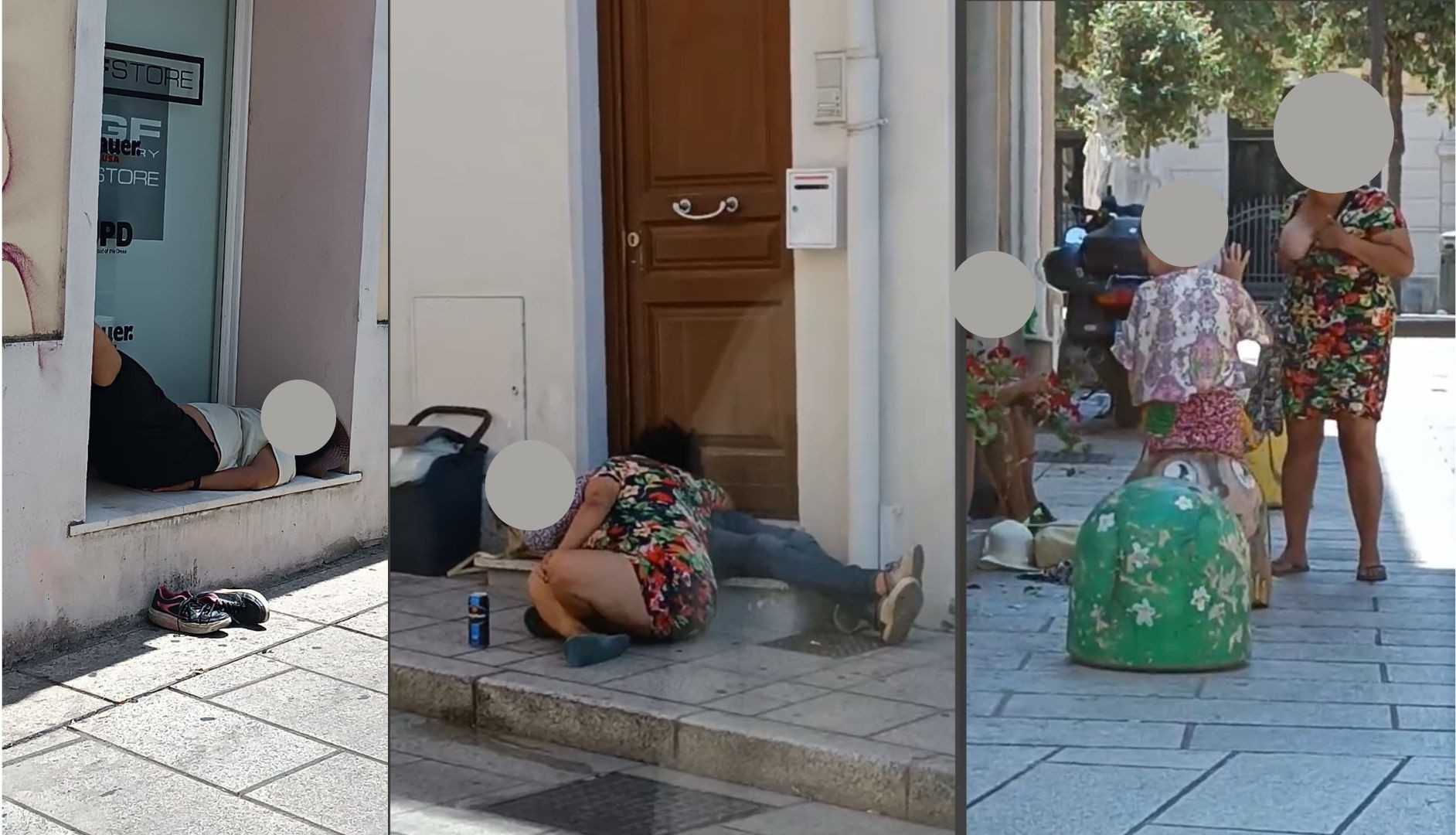 Olbia, donna in strada da giorni: situazione sempre più allarmante