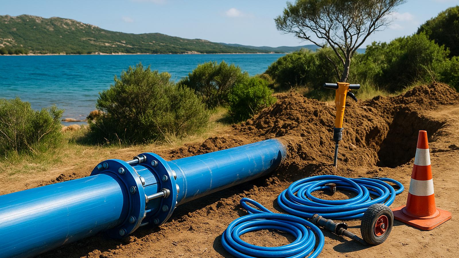 La Maddalena, lavori sulla condotta idrica: cali di pressione nelle località dell’isola