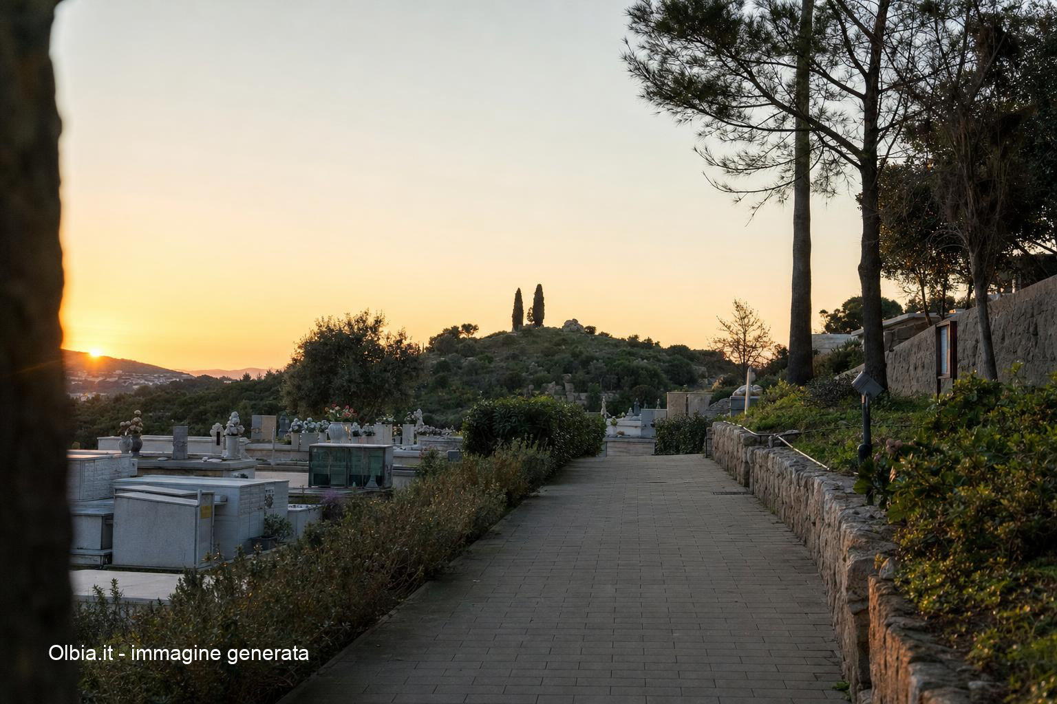 Olbia, “Lode al Tramonto” a Su Lizzu