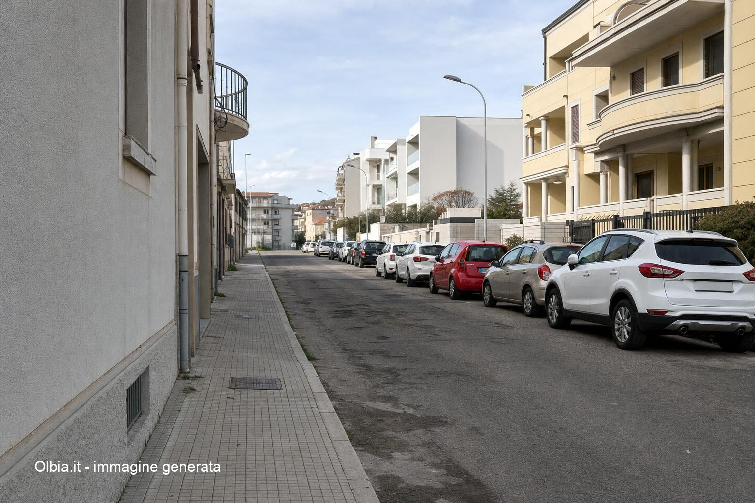 Olbia, via Piemonte: modifiche al traffico per scarico merci