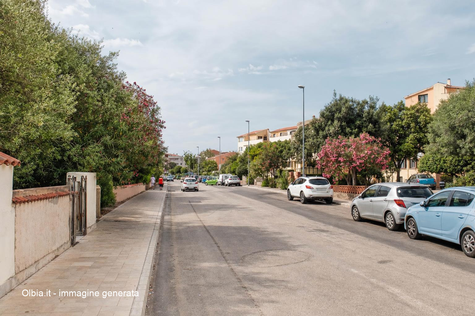 Olbia, cambia la viabilità in via del Topazio per le colonnine