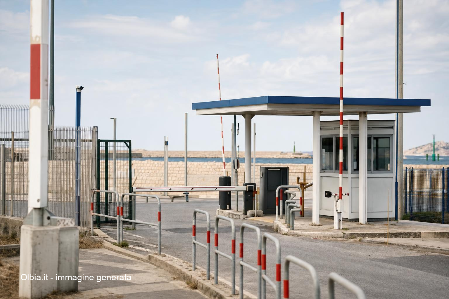 Santa Teresa Gallura, al via i lavori di potenziamento al varco di security portuale