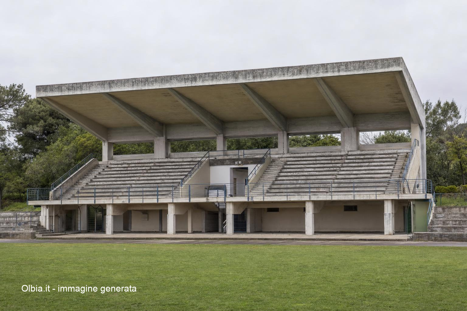 Olbia, approvato il progetto per gli spogliatoi dello stadio Caocci