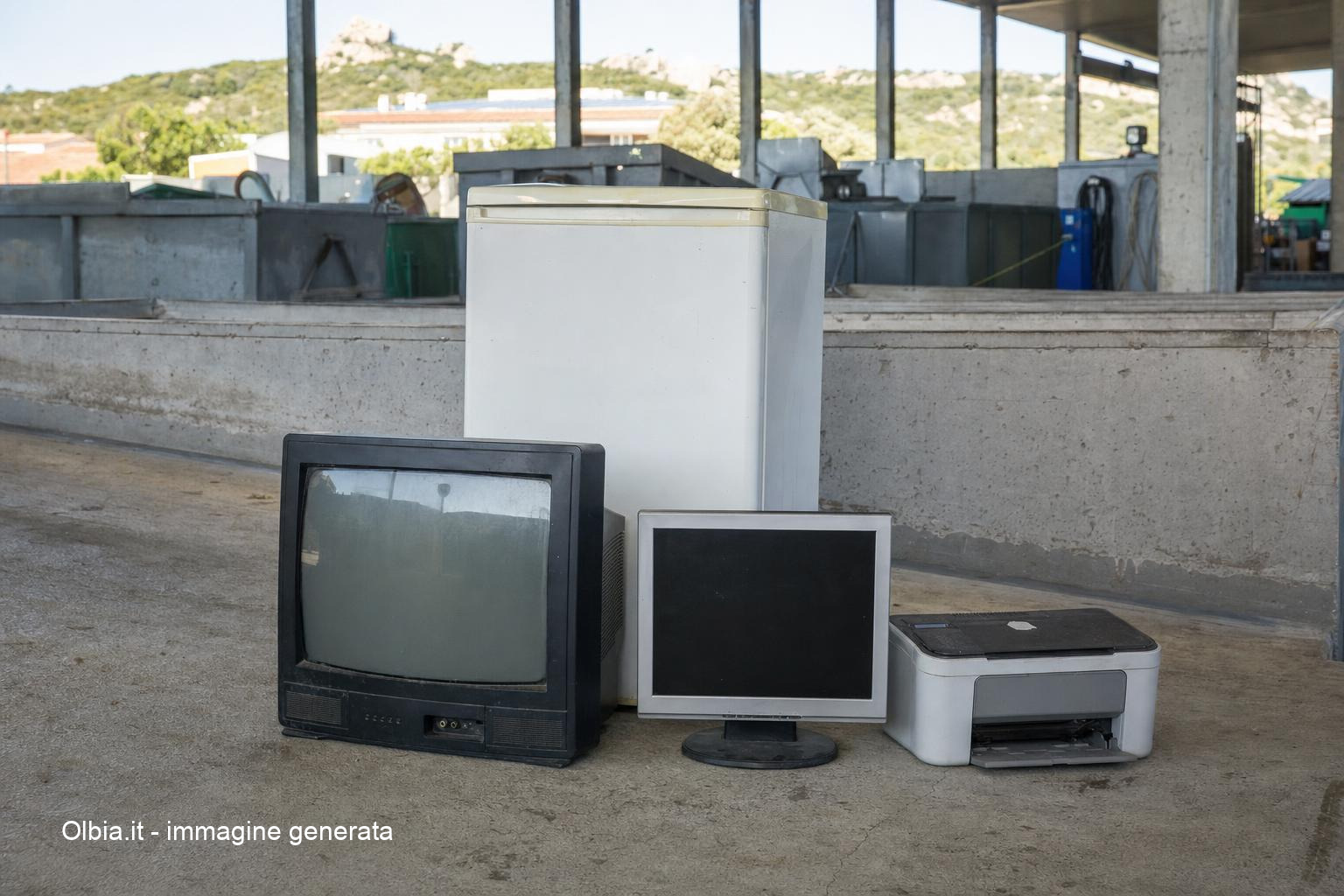  Santa Teresa Gallura, RAEE: cosa portare all’ecocentro