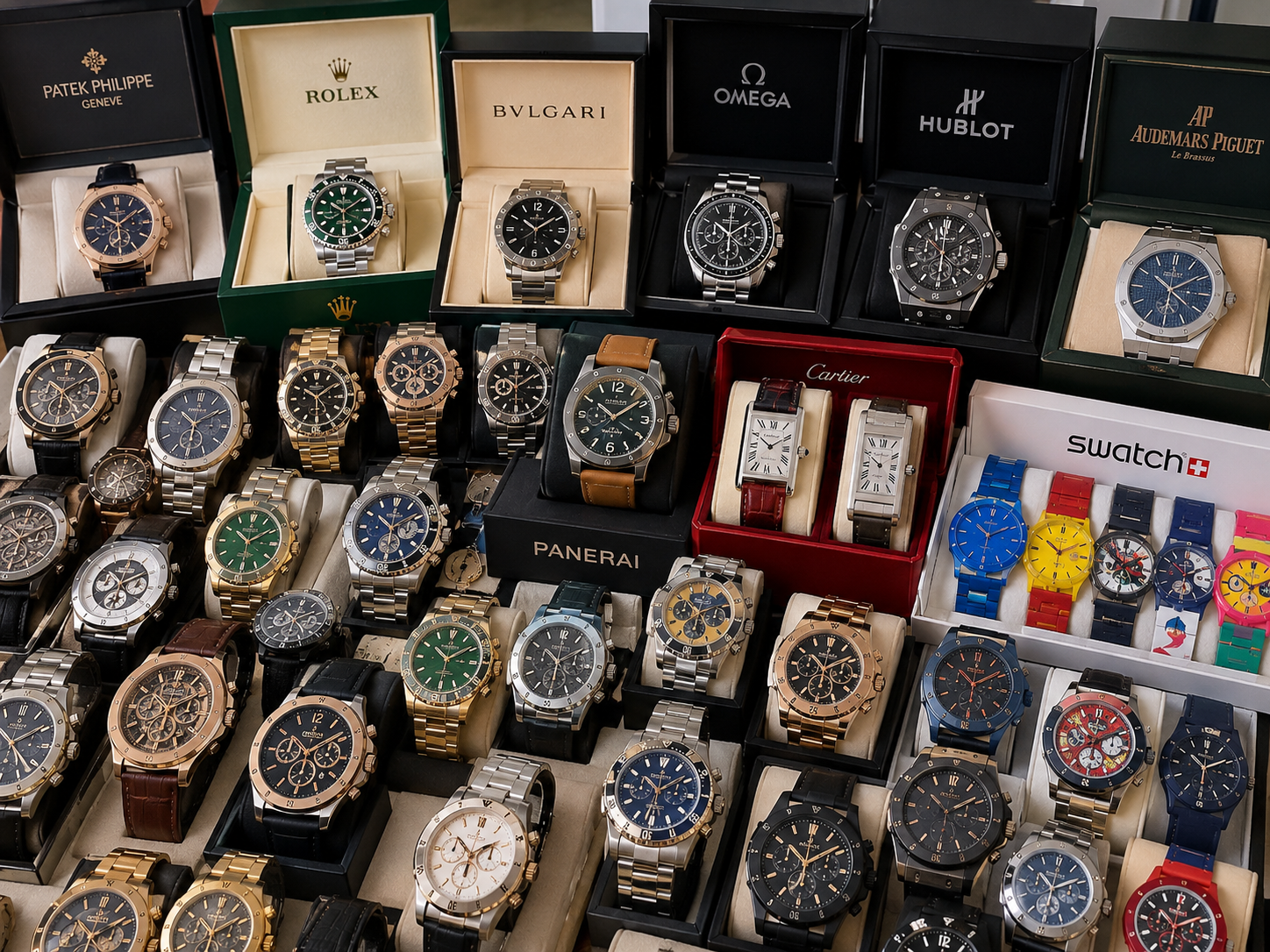 Olbia, scoperto deposito falsi orologi di lusso: oltre 1.300 articoli sequestrati