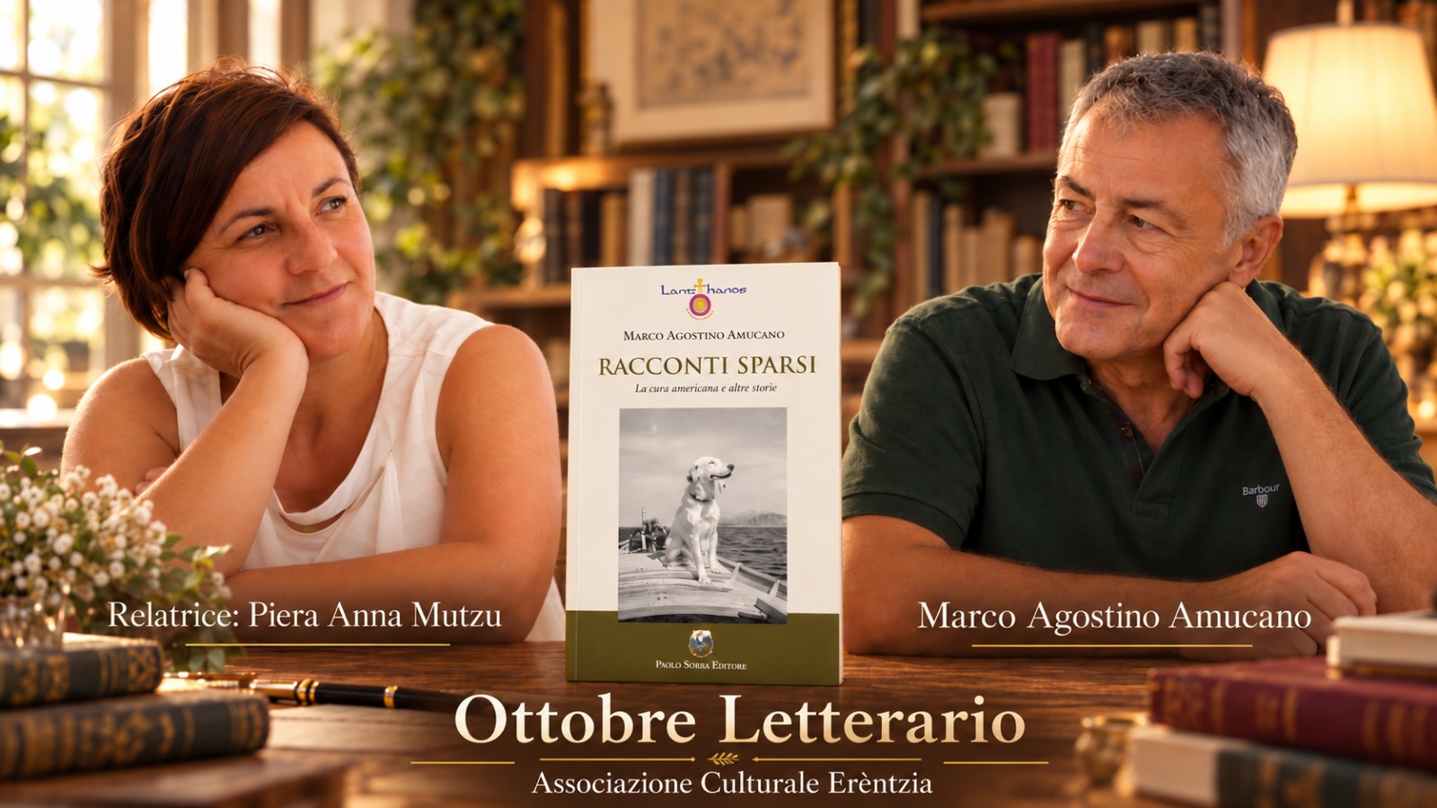 Monti, al via Ottobre Letterario: Marco Agostino Amucano racconta la Gallura tra memoria, identità e storie dimenticate