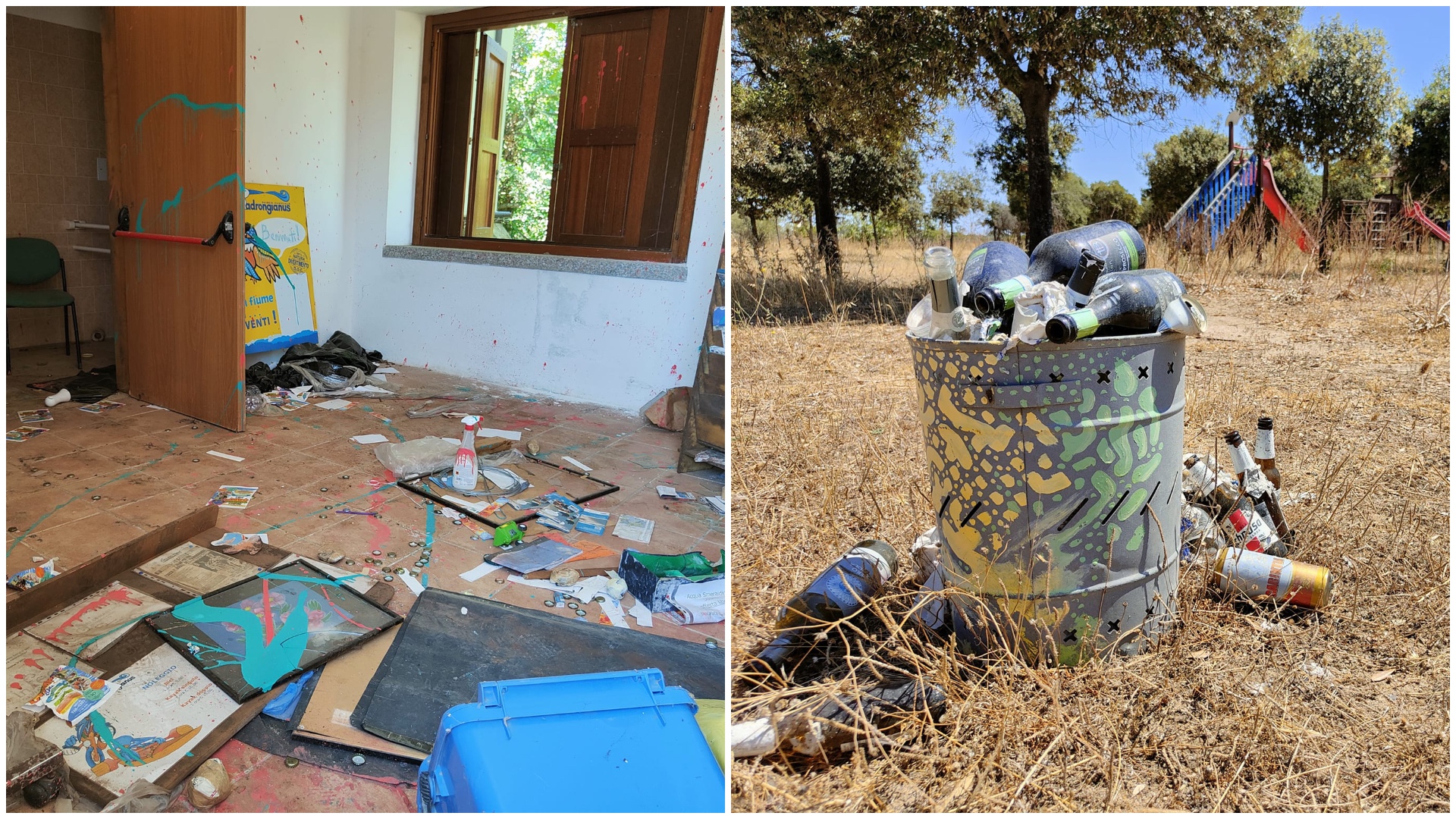 Olbia, Parco del Padrongianus: da paradiso dei bambini a discarica a cielo aperto