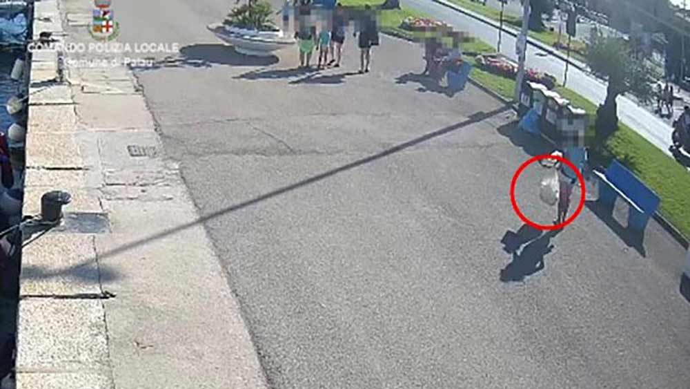Palau: telecamere contro i rifiuti abbandonati o non differenziati