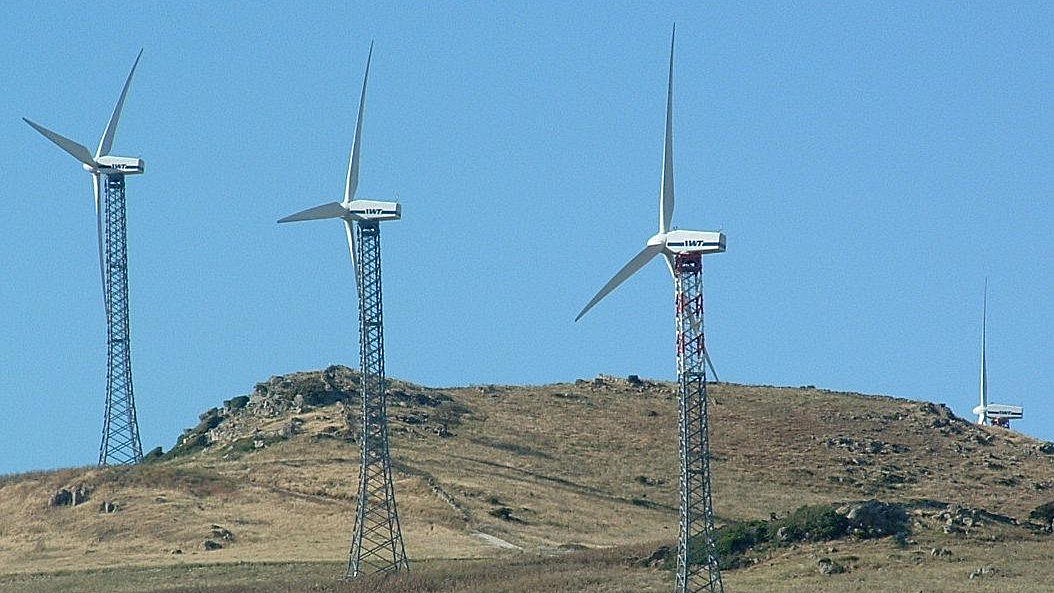 Gallura, centrale eolica 