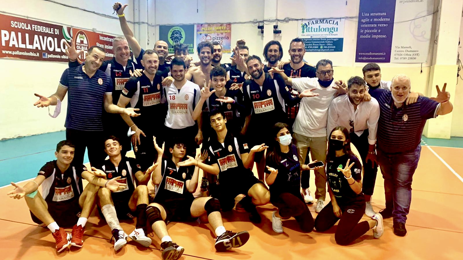 Sport, la Pallavolo Olbia sale in serie B: 