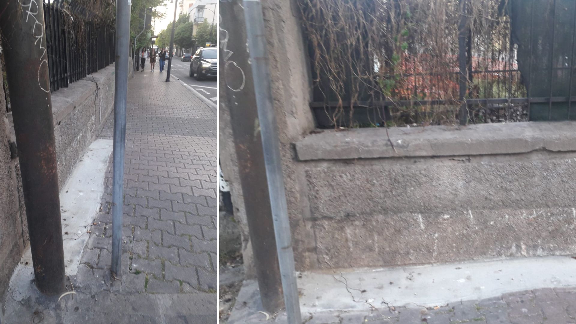 Olbia, Via Vittorio Veneto: tolte le panchine, ma il degrado resta