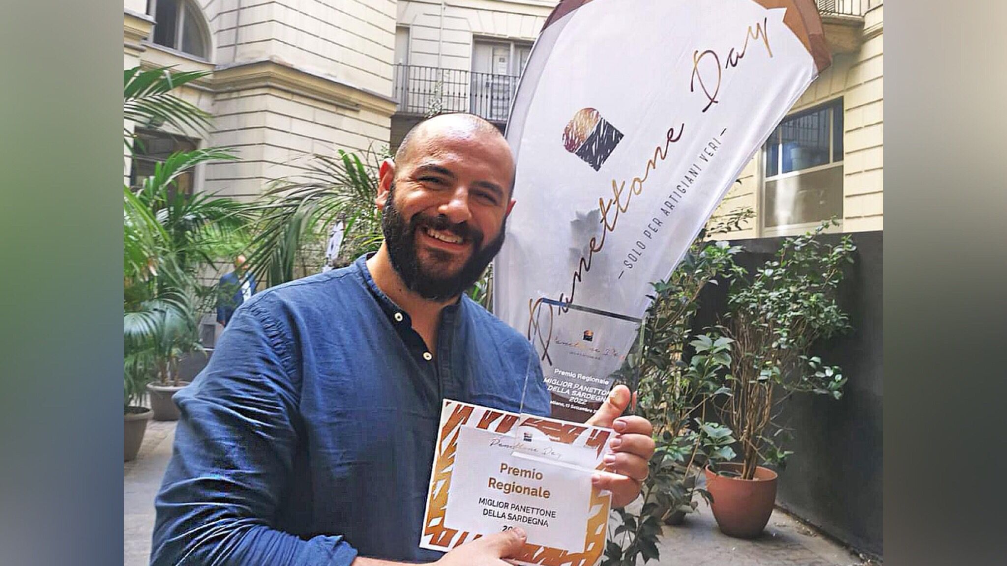 Olbia, Emanuele Dessena vince il premio 