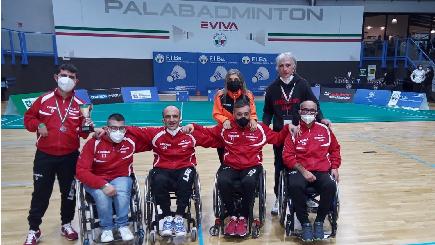 Tempio e Calangianus sul podio dei Campionati italiani Parabadminton 2021