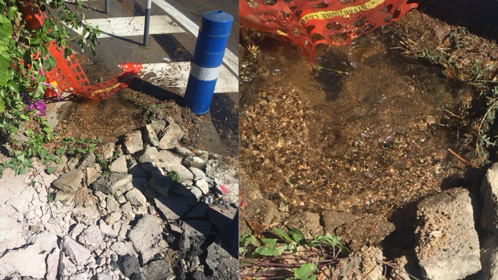 Olbia: spunta una grossa perdita in via Cimabue