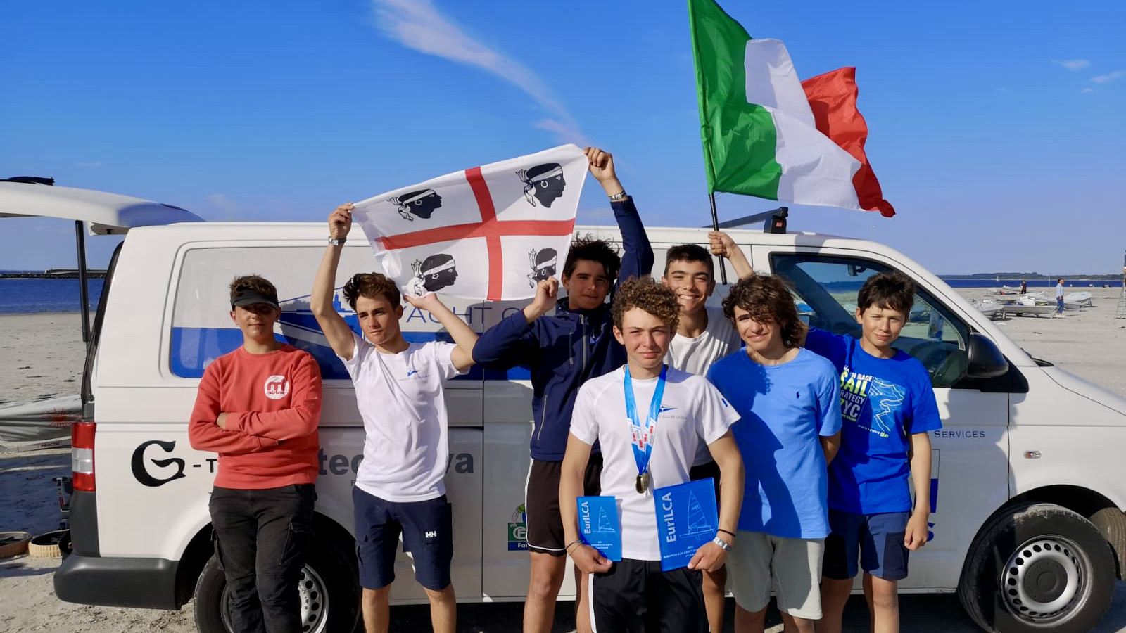 Campionati Europei, lo Yacht Club Olbia ottavo assoluto: 