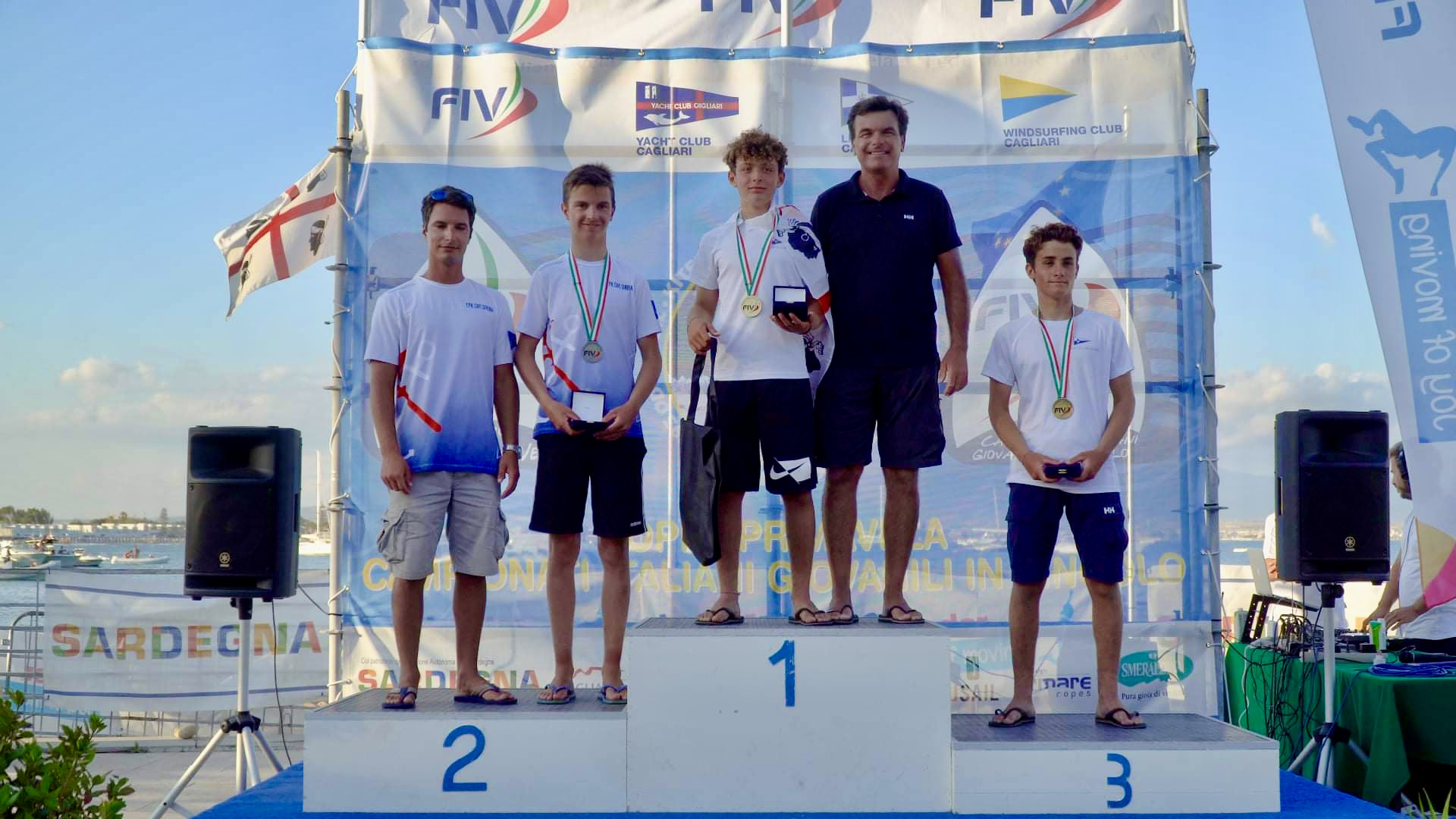 Yacht Club Olbia, podio per gli atleti al Campionato Italiano: 