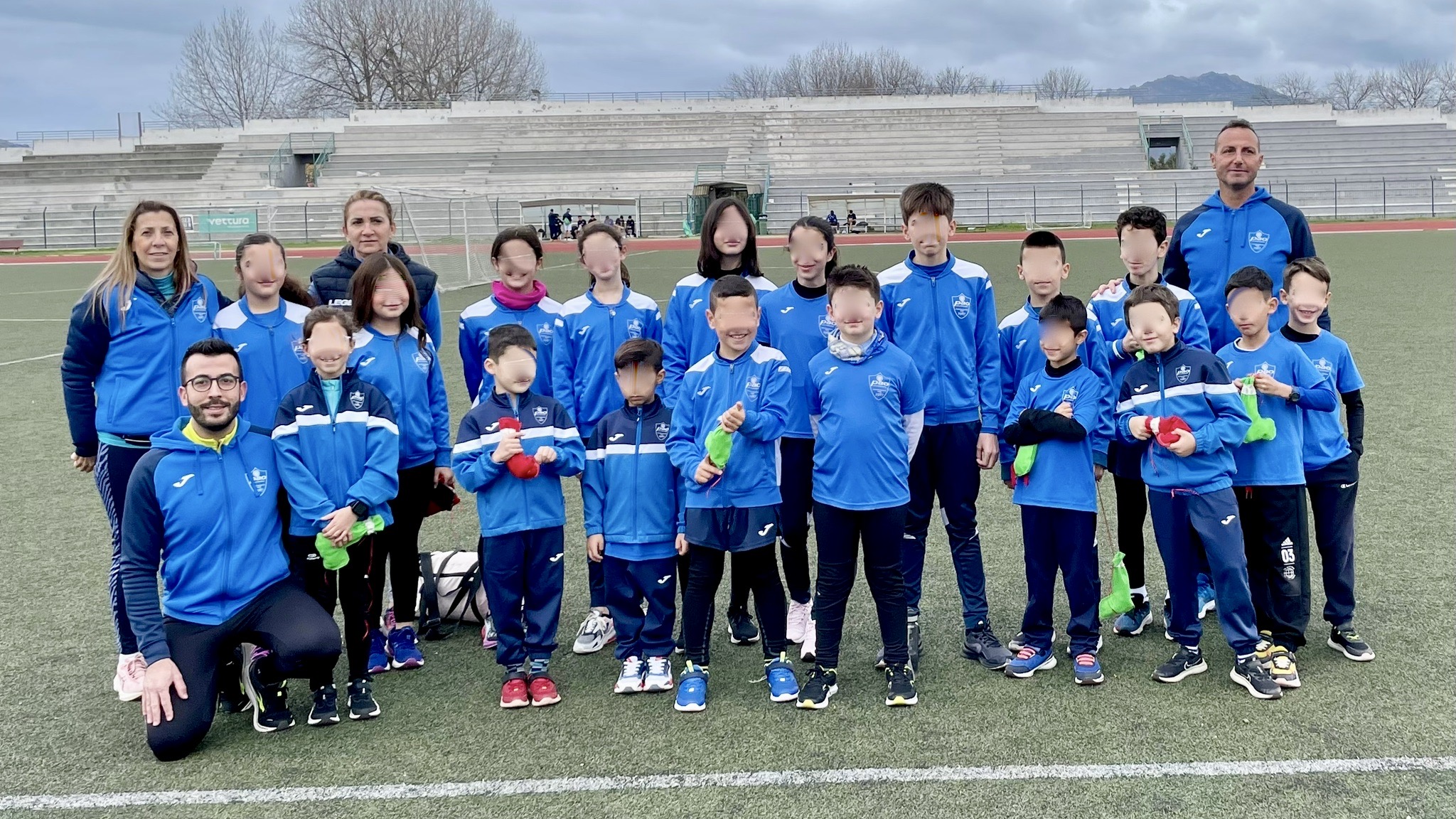 Olbia, i giovanissimi della podistica in campo: 