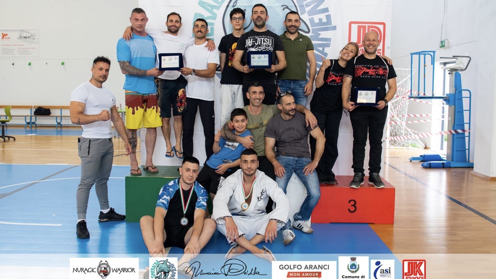 Golfo Aranci, grande successo per le gare di Jiu Jitsu