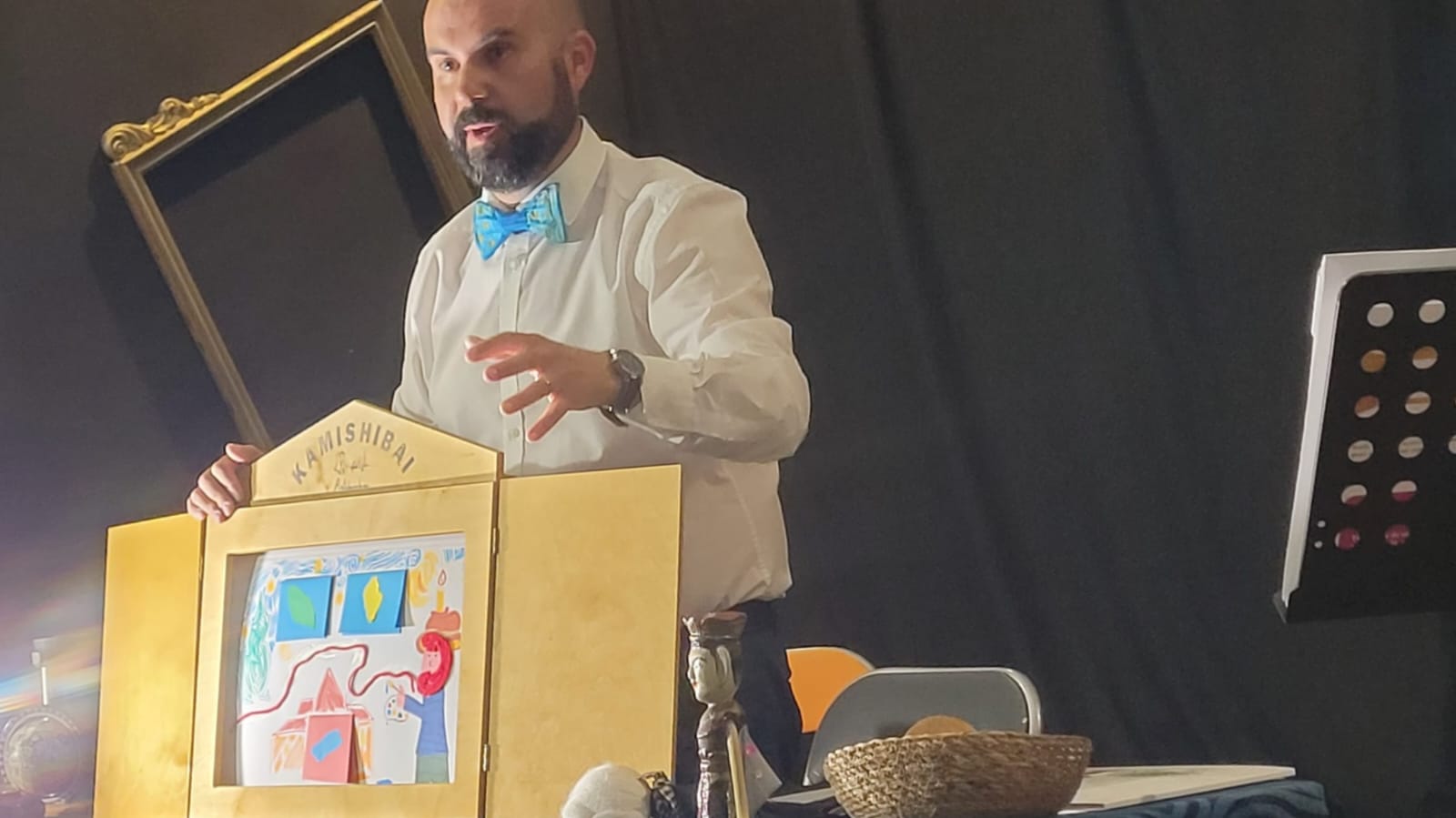 Olbia, grande partecipazione al Suentu per lo spettacolo di Kamishibai: le parole di Andrea Bebbu