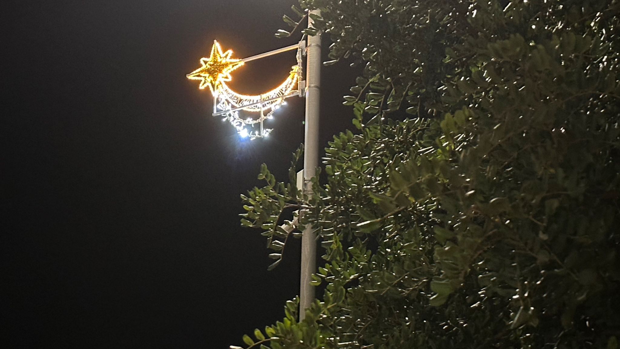 Olbia: adesso è Natale anche in piazza Nassirya 