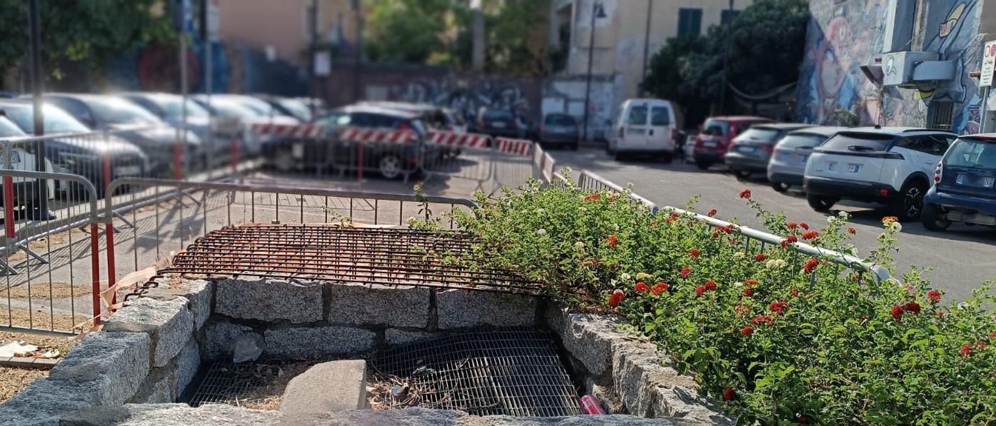 Olbia, al via i lavori di messa in sicurezza del pozzo storico di piazzale Amucano 