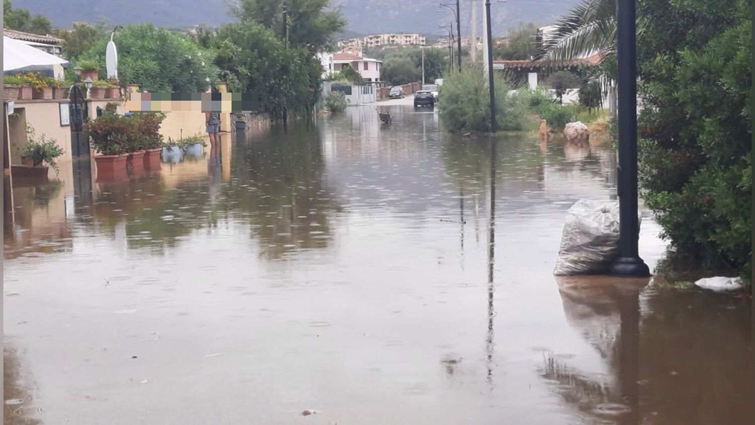 Olbia, Pittulongu: via Mar Egeo è un fiume