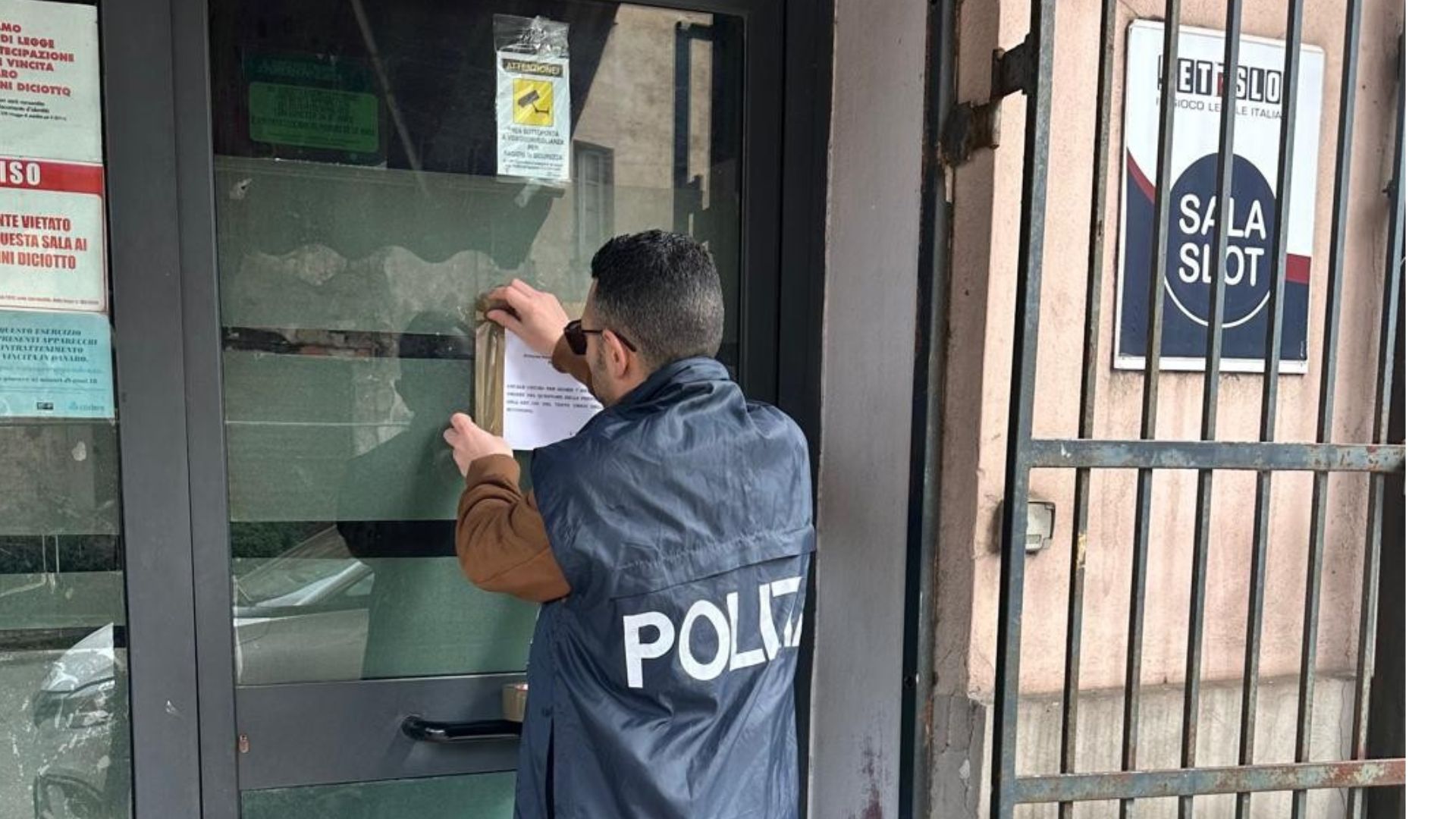 Sala slot chiusa per una settimana: scatta il provvedimento del Questore