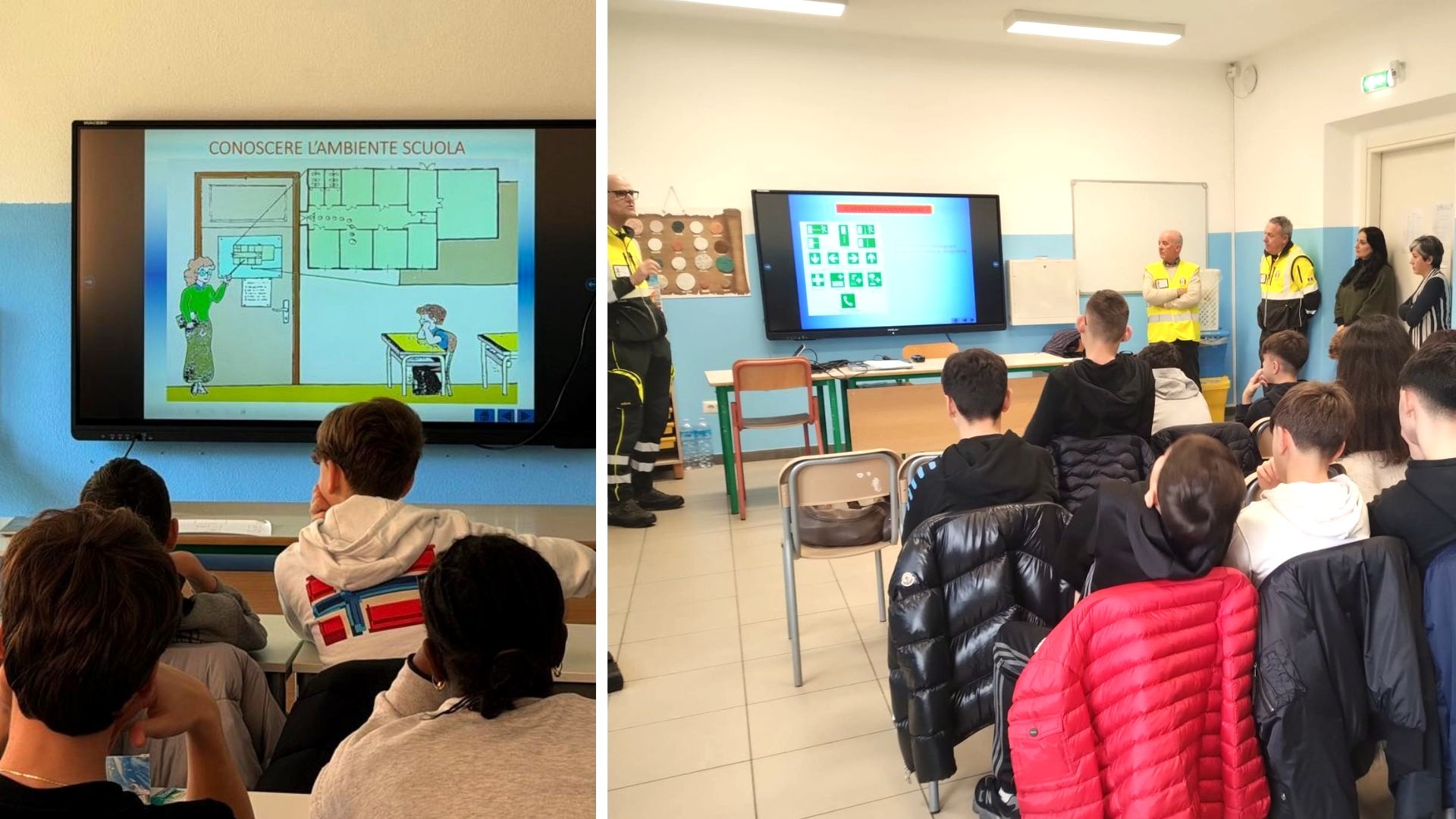 Olbia, alla scuola Armando Diaz lezioni di sicurezza con i Vigili del Fuoco dell’ANVVF