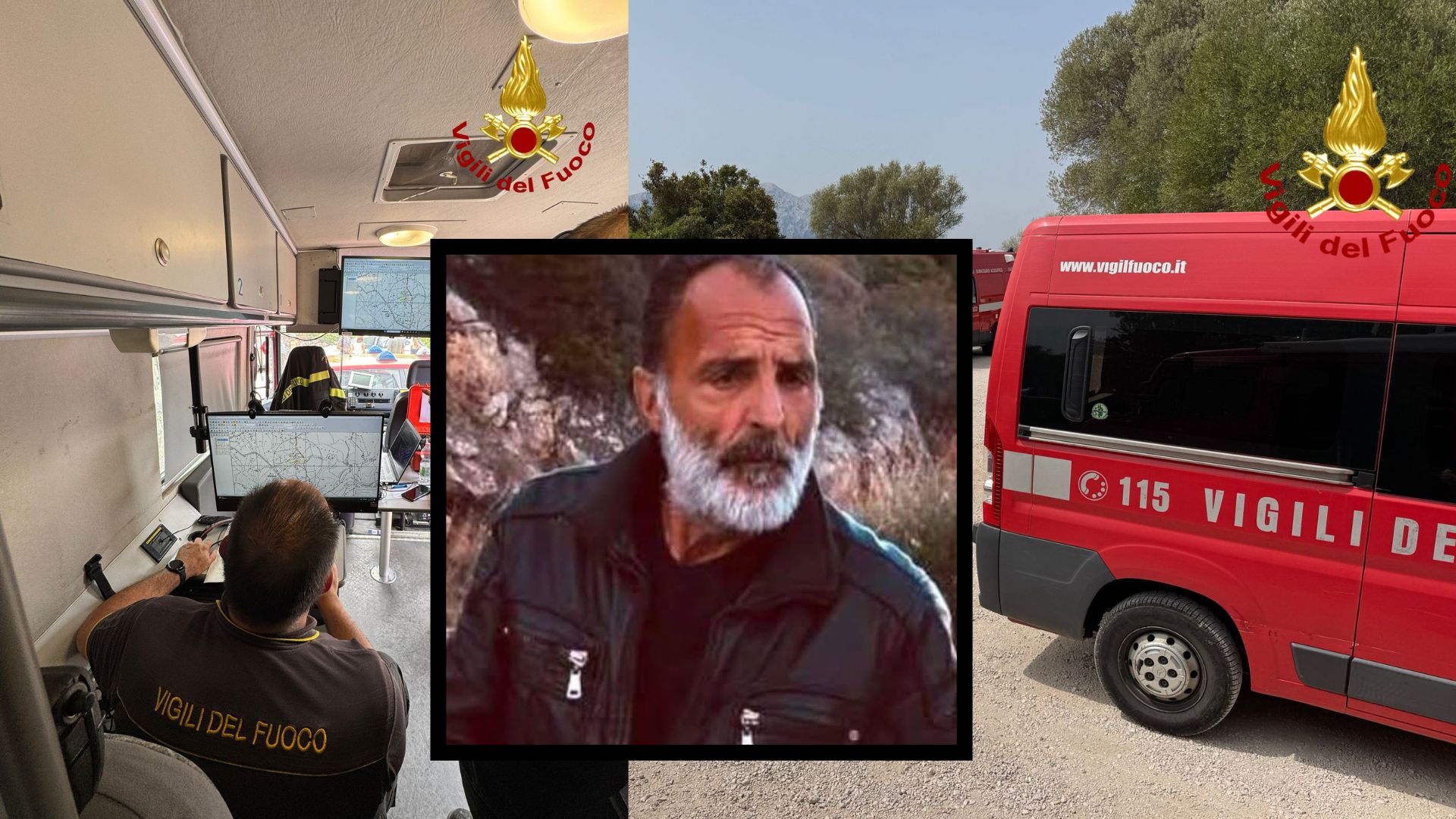 Dorgali, ricerche senza sosta per Francesco Corda: allestito Posto di Comando Avanzato