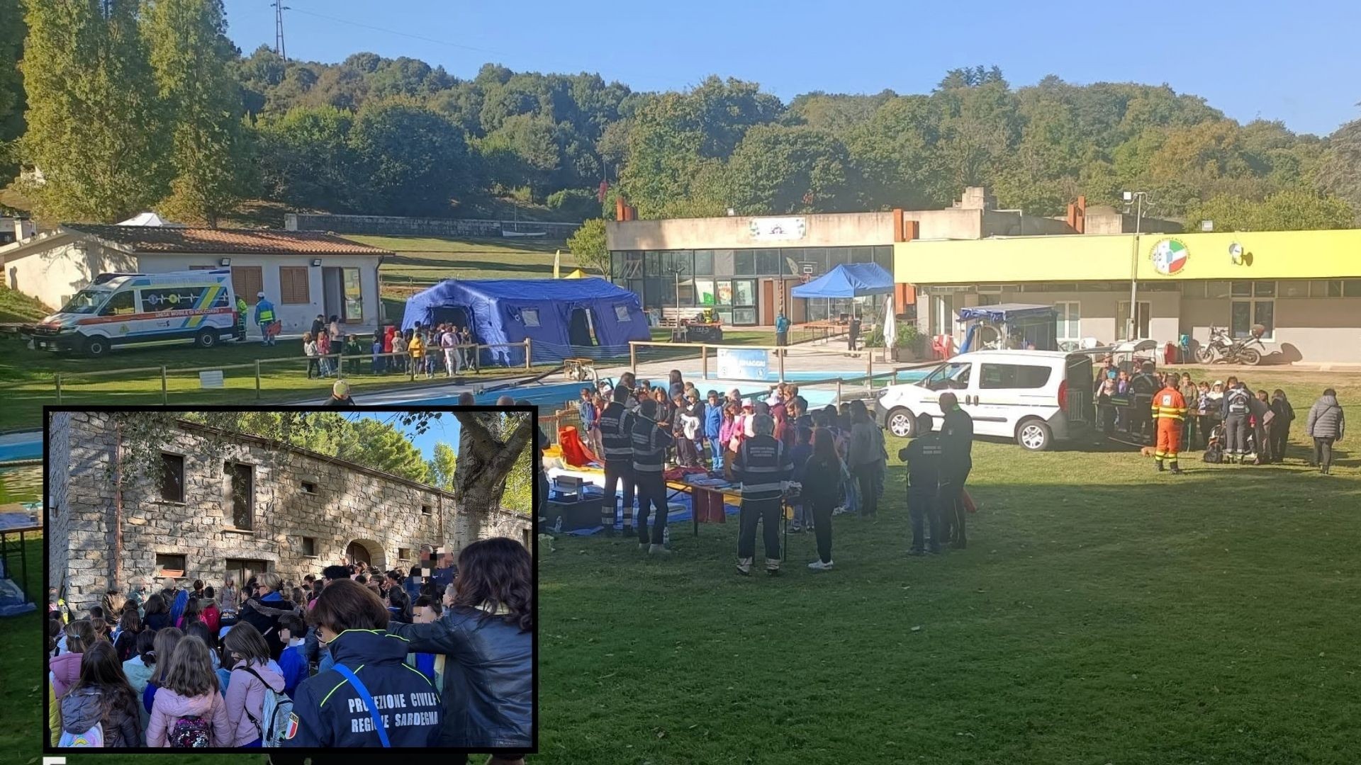  BOZZA PER OGGITempio, Protezione civile via da Rinaggiu: a rischio base strategica per emergenze, formazione e giovani
