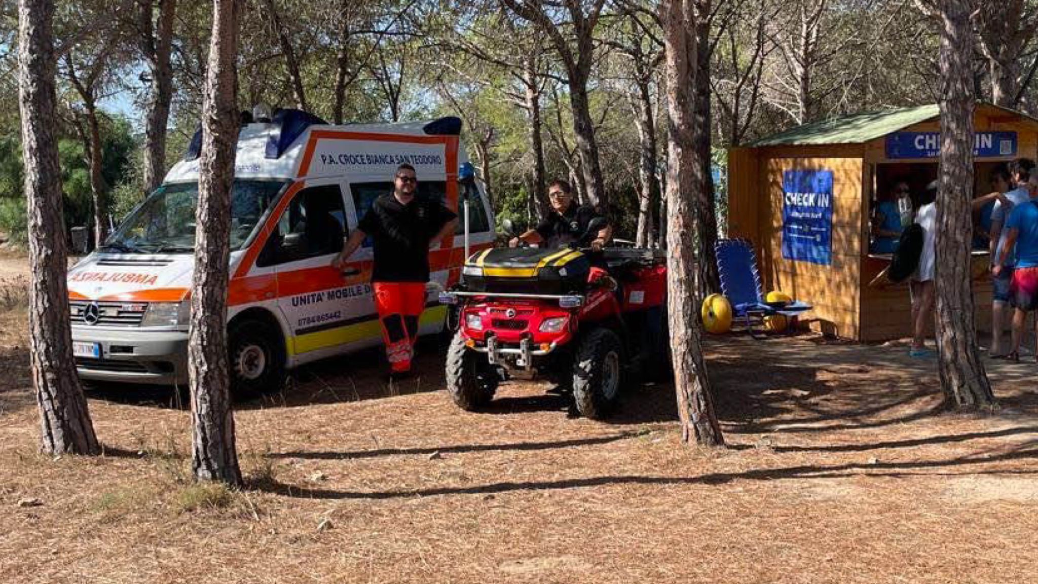 San Teodoro: a Lu Impostu e Cala Brandinchi arriva la postazione di primo soccorso