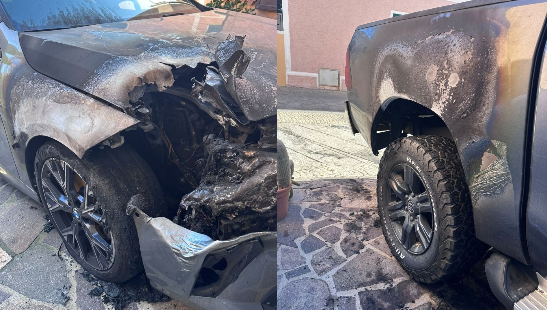 Escalation incendi. A Santa Teresa Gallura tre veicoli in fiamme, Giagoni: 