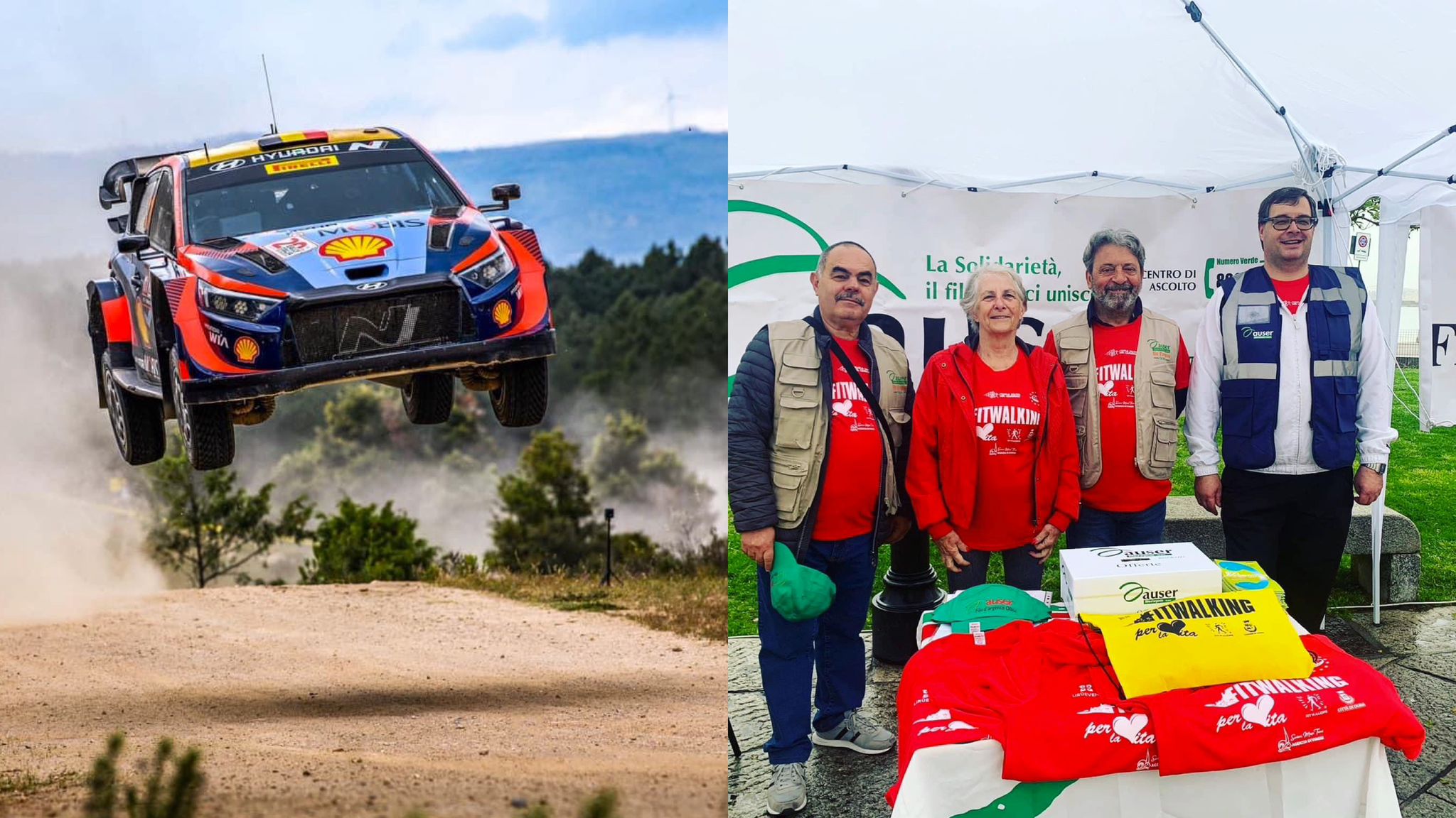 Olbia: il vincitore del Rally dona 10 mila euro all'associazione Auser 