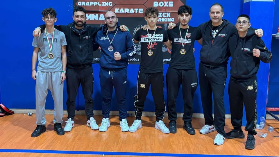 Da Olbia a Roma: pioggia di successi e ori per la Rama Petrosyan Academy