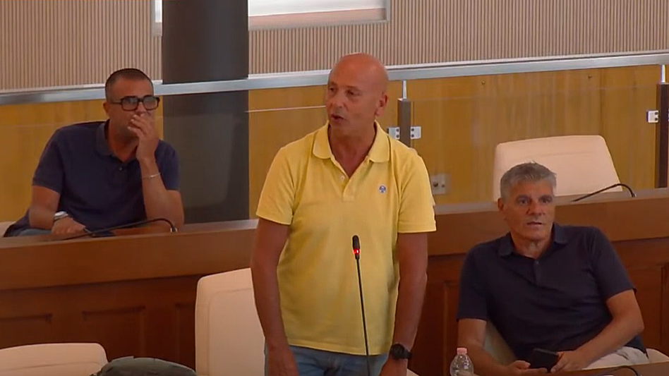 Consiglio Comunale di Olbia, l'addio di Rino Piccinnu: 18 anni al servizio della città