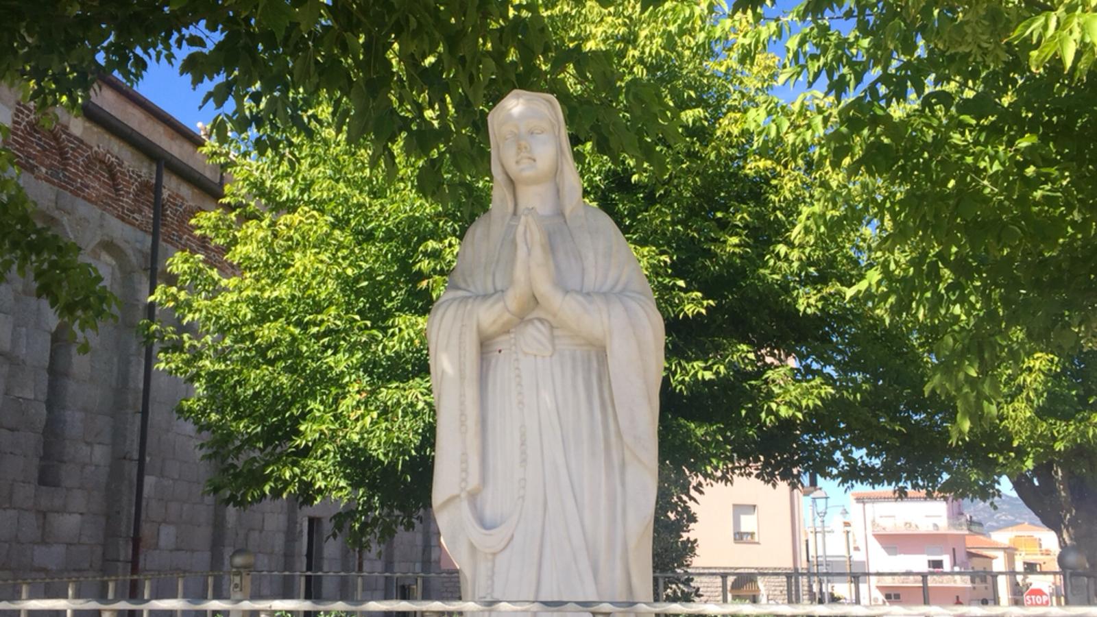 Olbia: a San Simplicio la statua della Madonna