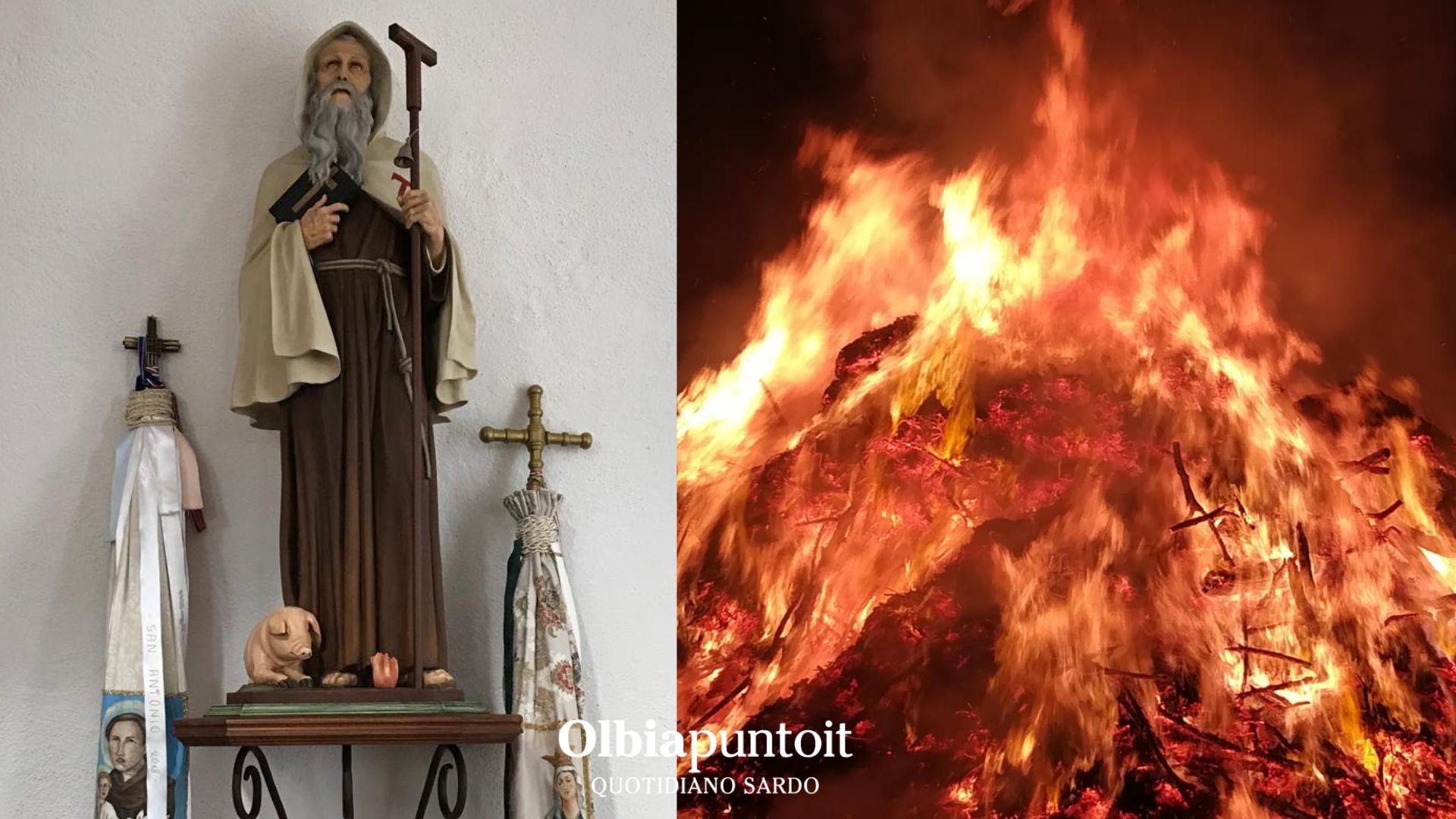 Olbia, al via la grande festa di Sant’Antonio Abate