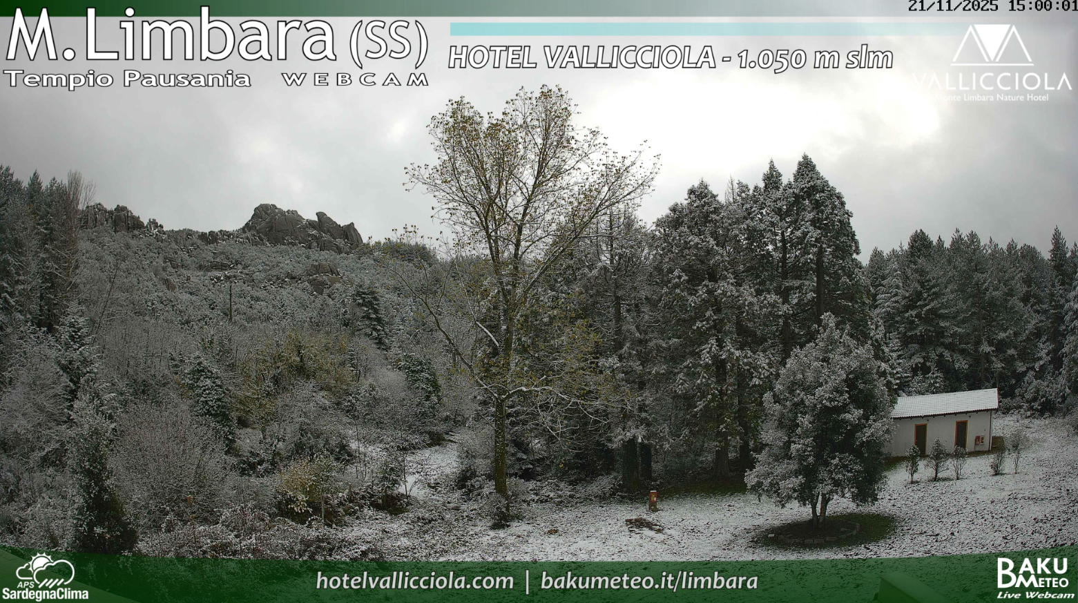 La neve è arrivata sul Limbara, ma non solo: ecco le località