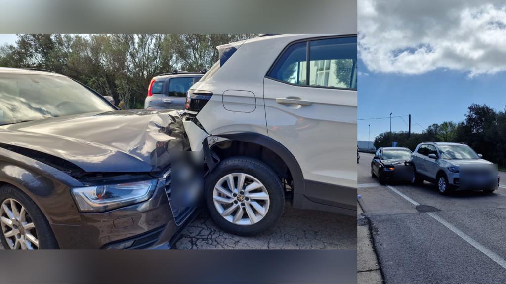 Olbia: scontro tra auto sulla circonvallazione