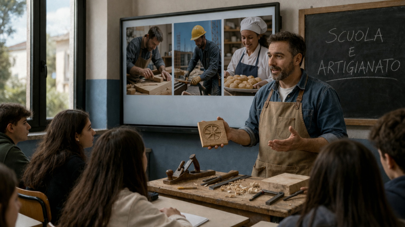 Scuola e artigianato, a Olbia nasce “Maestri di futuro”