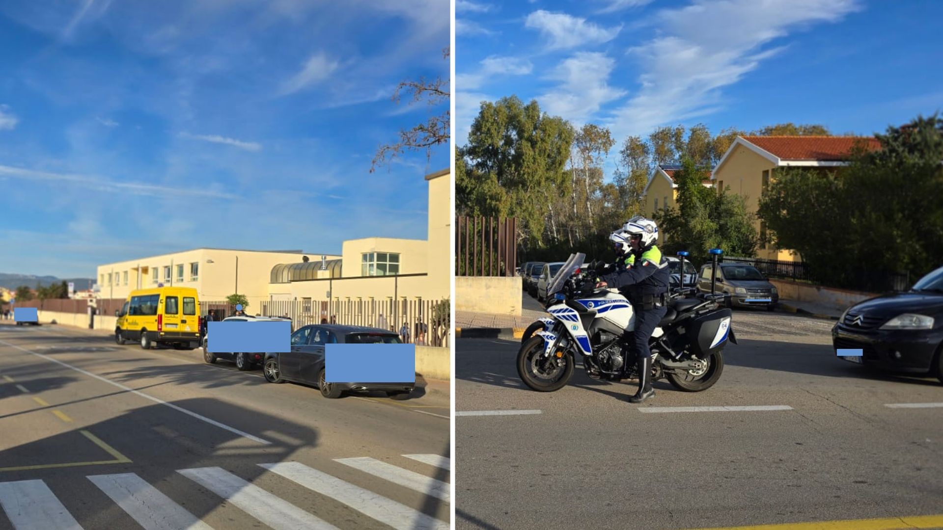 Olbia: sosta selvaggia davanti alle scuole, ma con le divise torna l’ordine