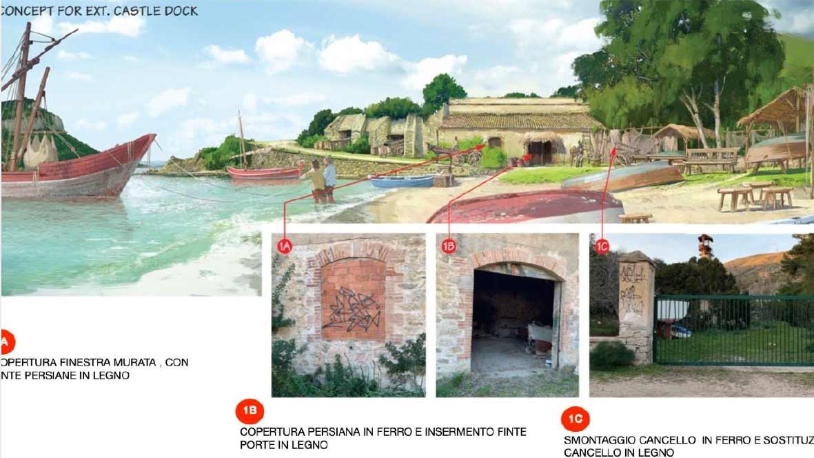 Golfo Aranci: ecco il set della Sirenetta