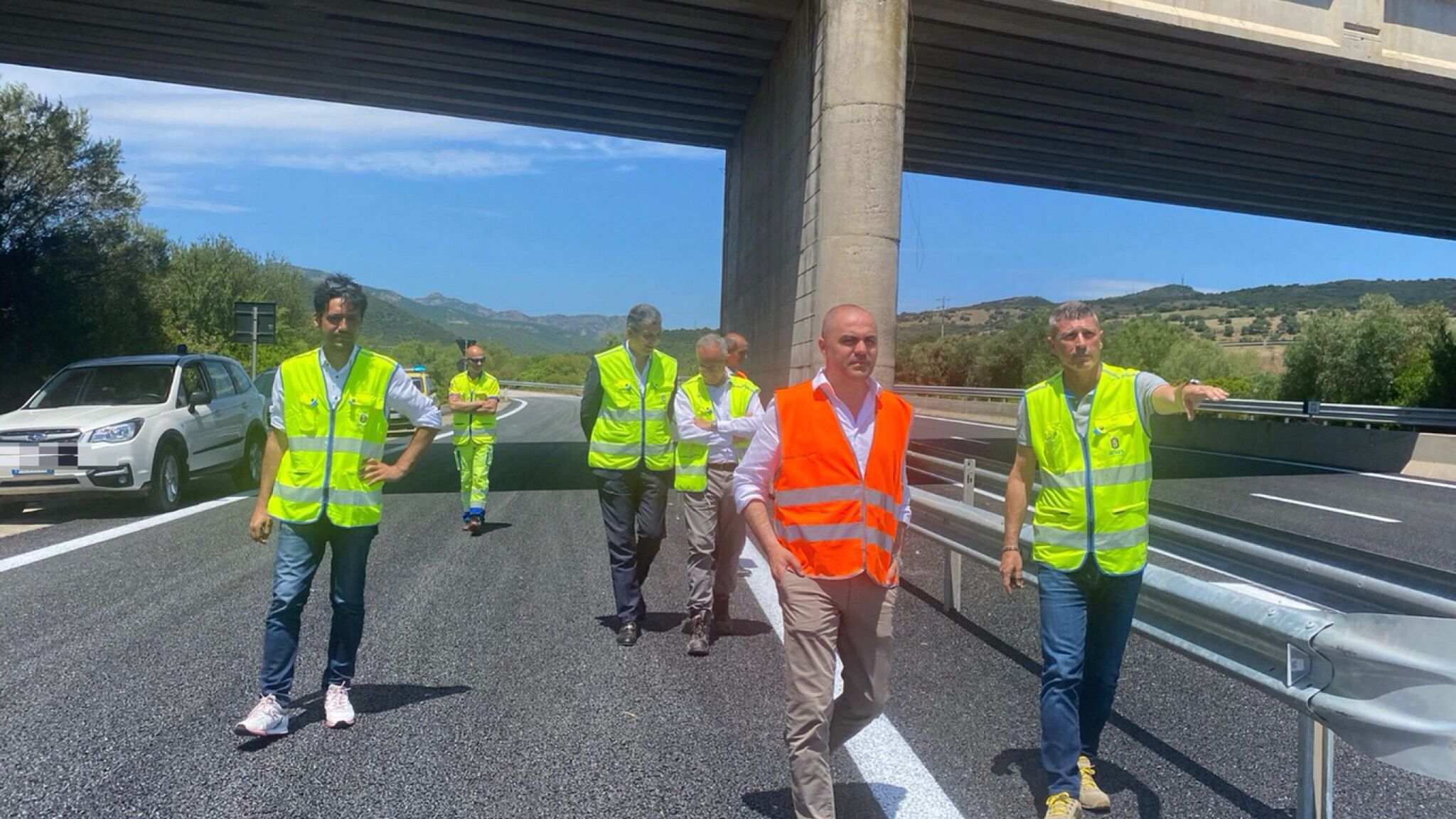 Sopralluogo su ss 131 Dcn: aperto al traffico tratto Budoni-San Teodoro