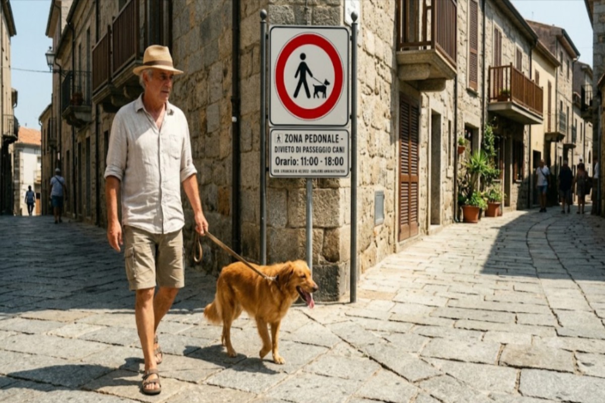 Tempio vieta le passeggiate con i cani tra le 11 e le 18: città divisa sull'ordinanza