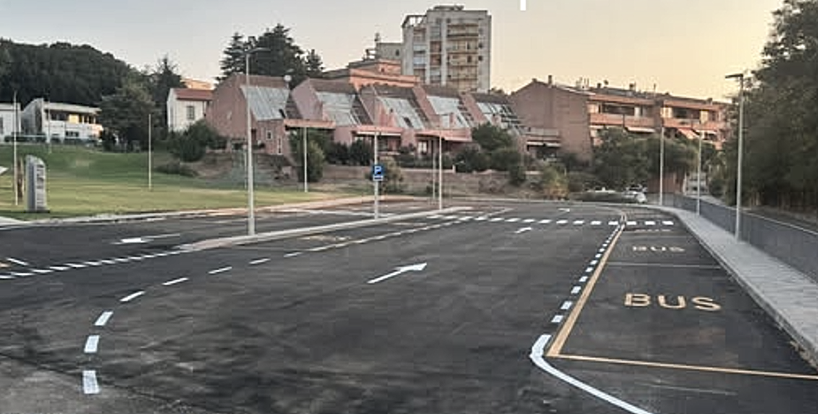 Tempio Pausania: nuova area sosta per i bus extraurbani
