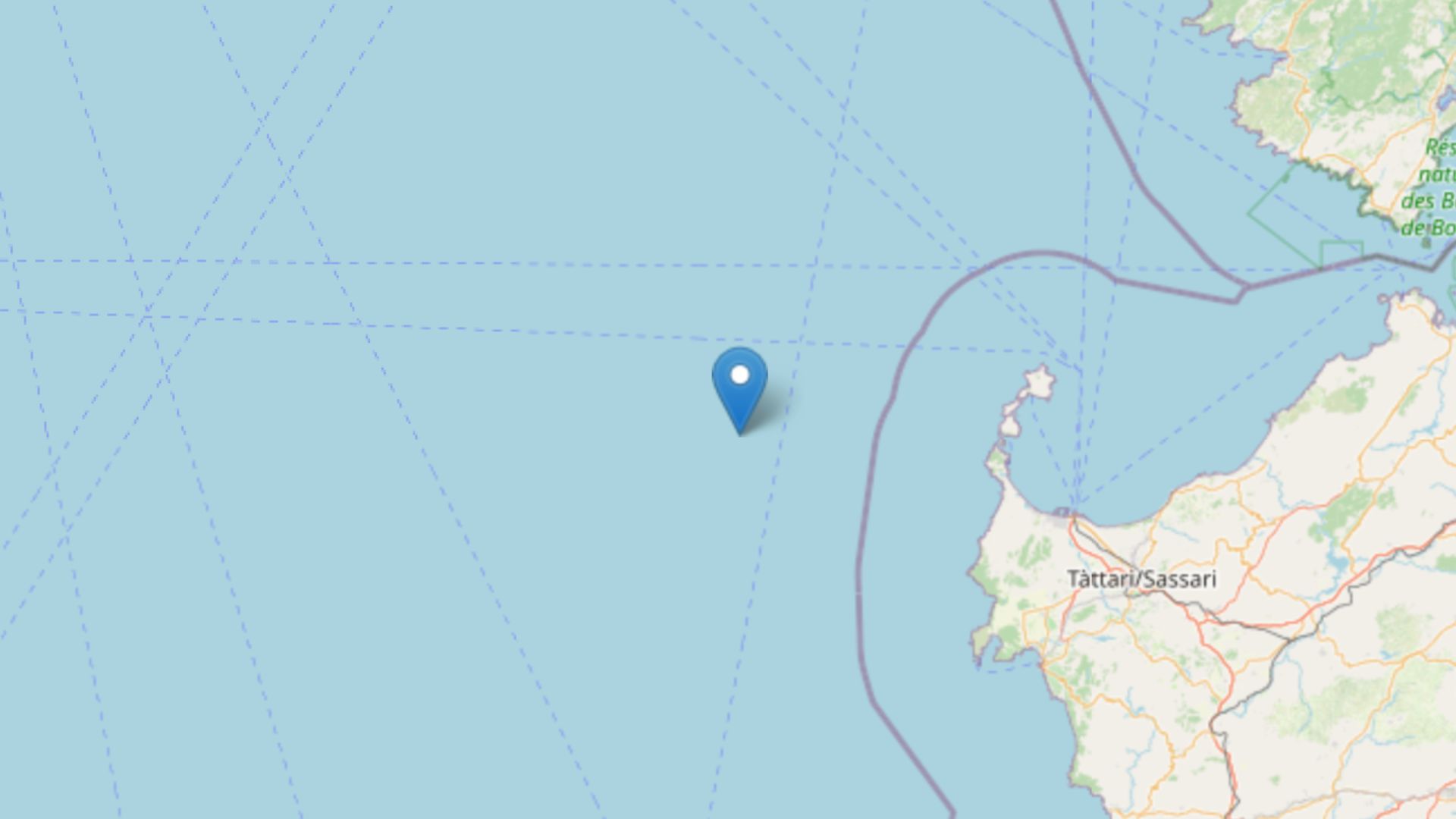 Asinara, terremoto magnitudo 2.6: nessun effetto sulla costa 