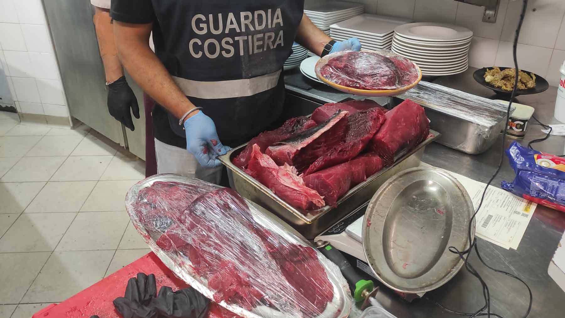 Arzachena, 20 kg di tonno rosso illegale: maxi multa a noto ristorante