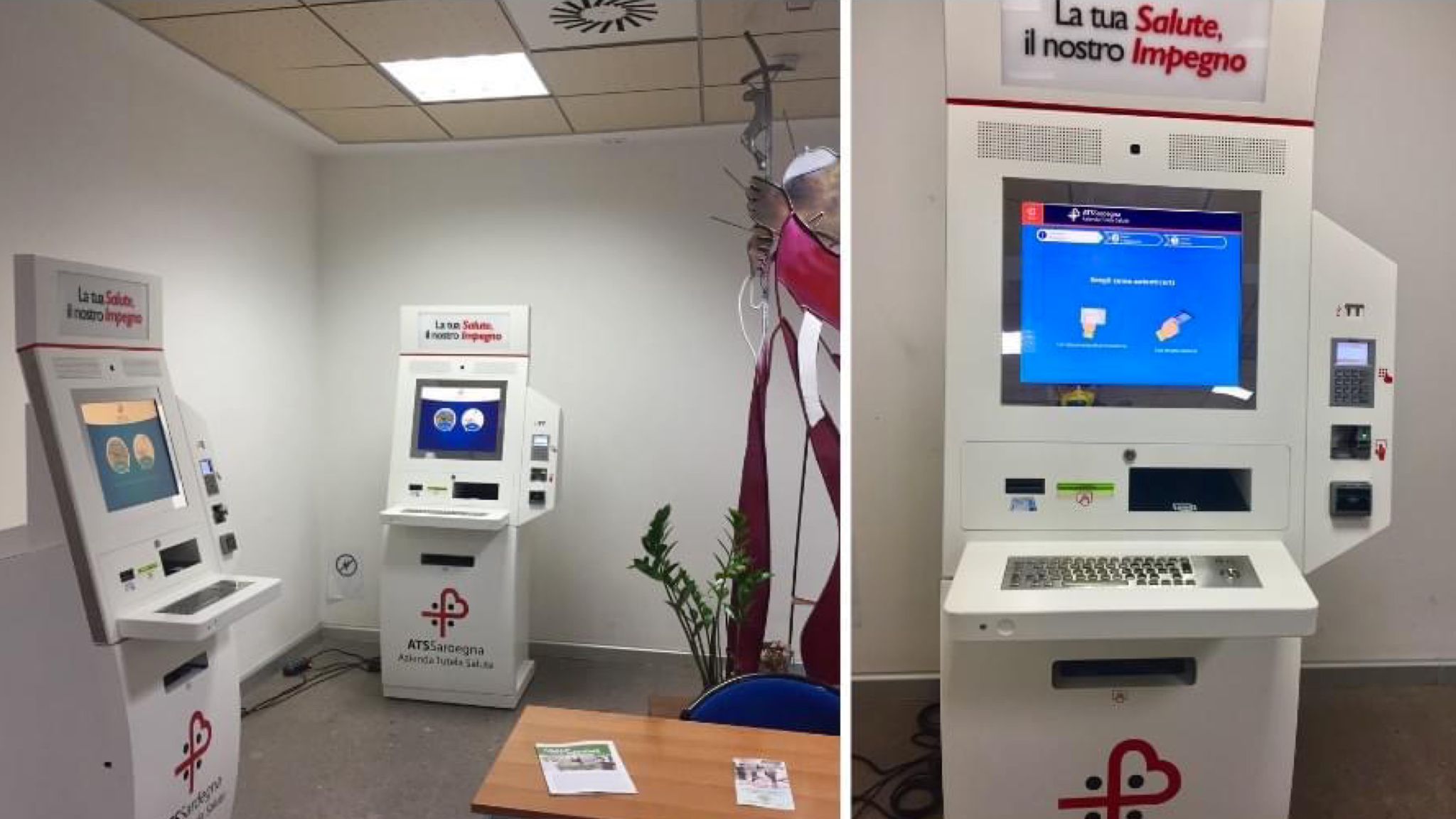 Olbia, pagamento ticket e ritiro referti: ecco i totem touchscreen dell'Asl Gallura 