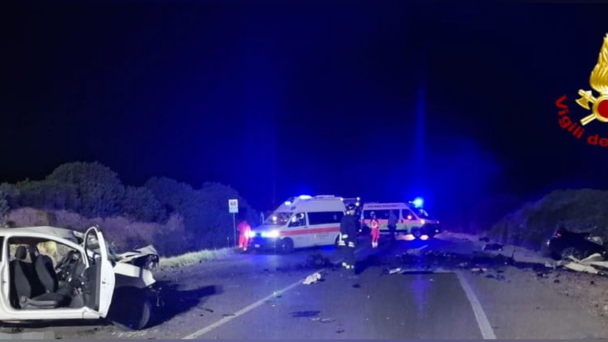 Tragico scontro nella notte: due morti